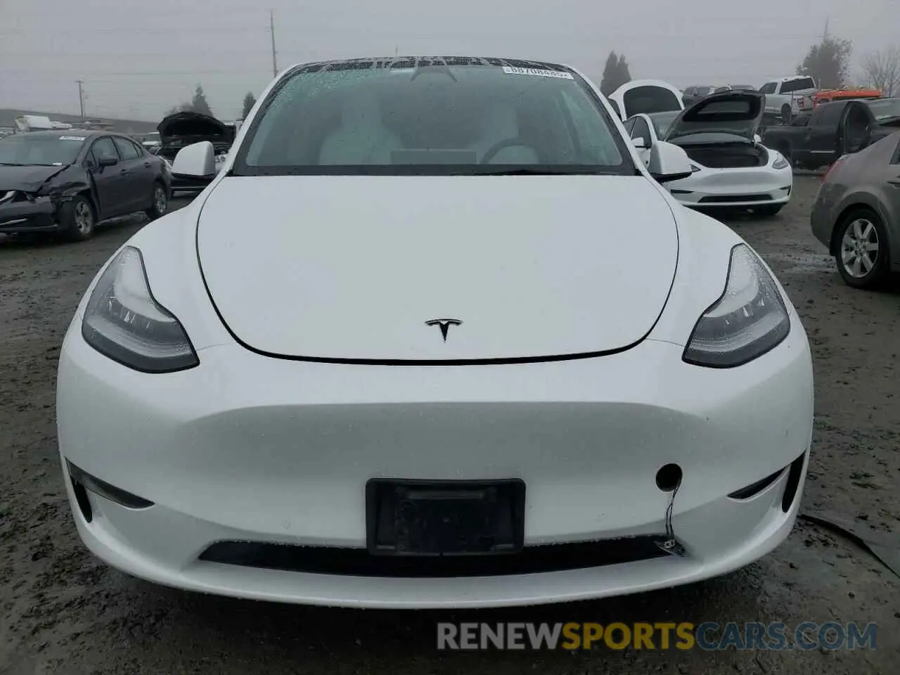 5 Photograph of a damaged car 5YJYGDEE1MF267004 TESLA MODEL Y 2021