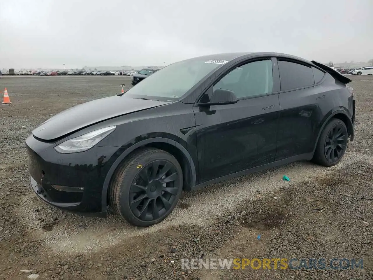 1 Photograph of a damaged car 5YJYGDEE1MF270131 TESLA MODEL Y 2021