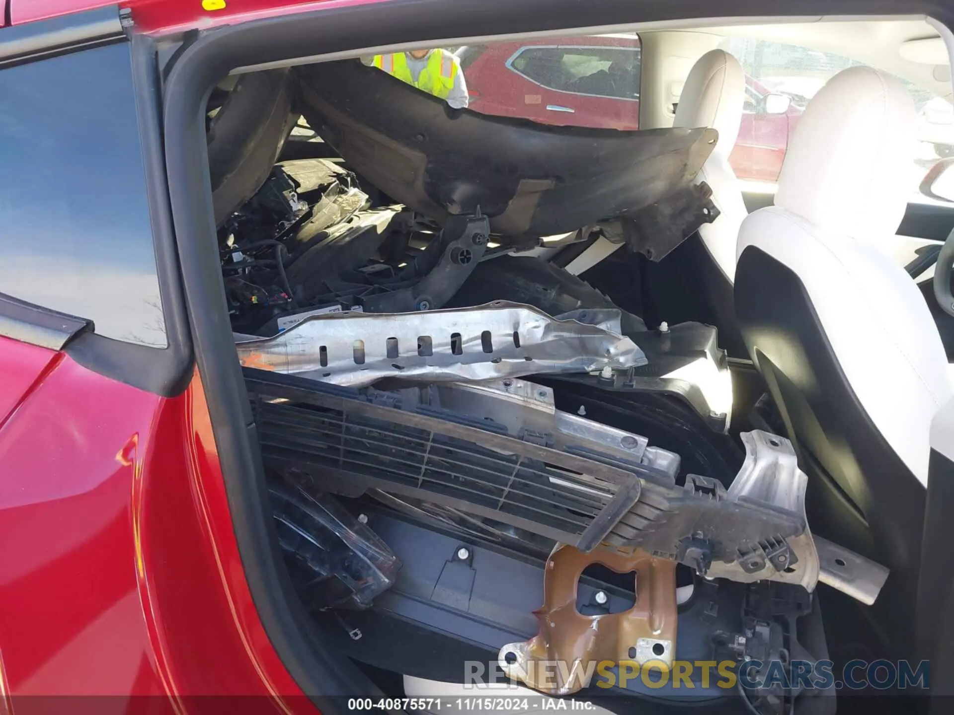 8 Photograph of a damaged car 5YJYGDEE1MF270646 TESLA MODEL Y 2021