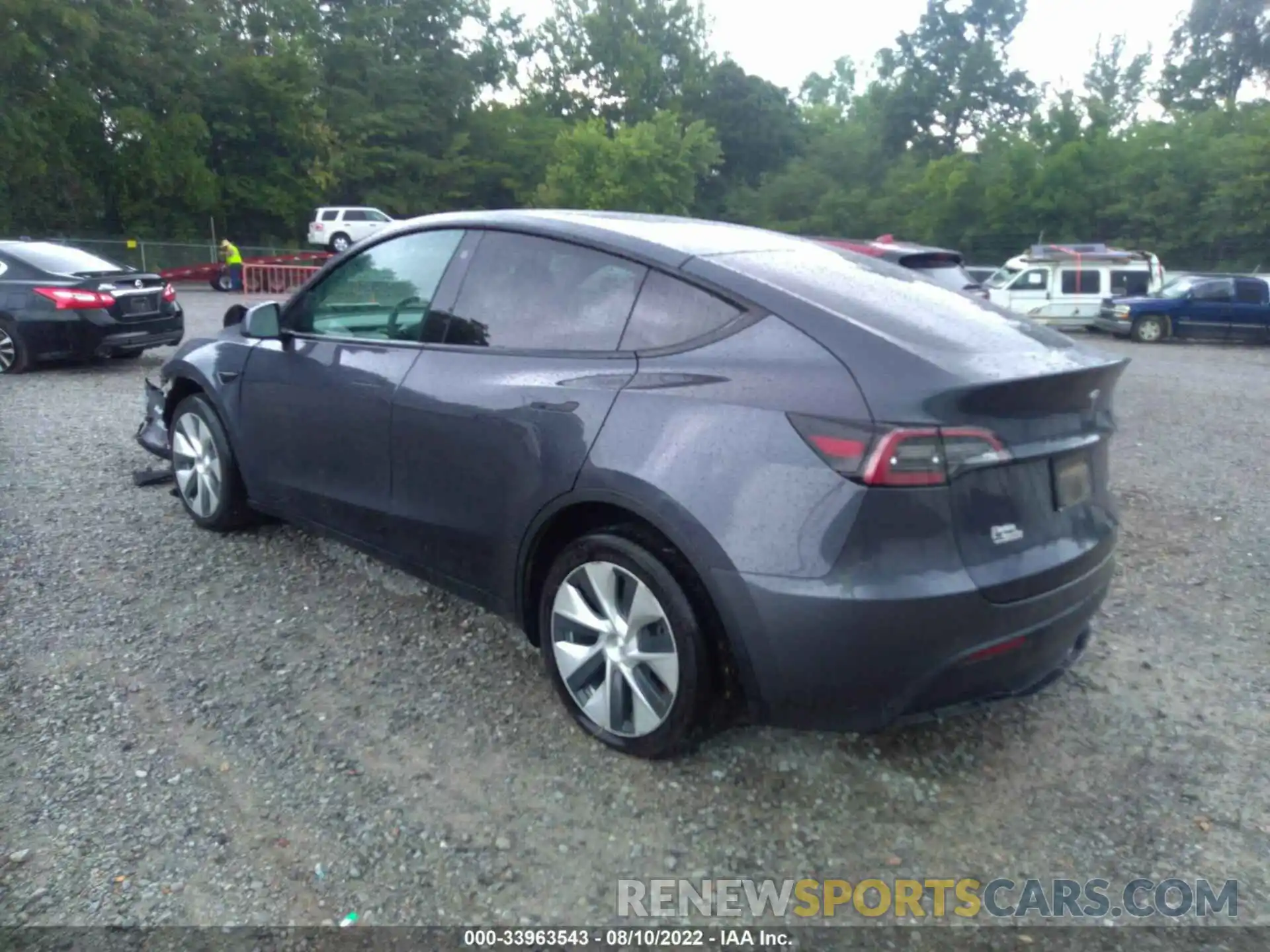 3 Photograph of a damaged car 5YJYGDEE1MF276608 TESLA MODEL Y 2021