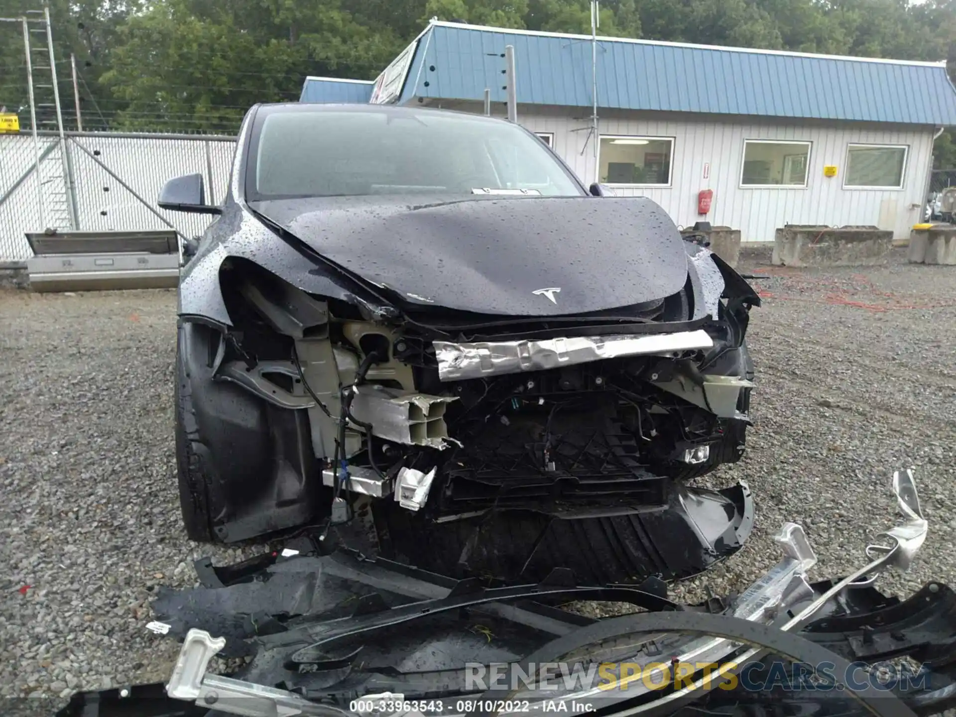 6 Photograph of a damaged car 5YJYGDEE1MF276608 TESLA MODEL Y 2021