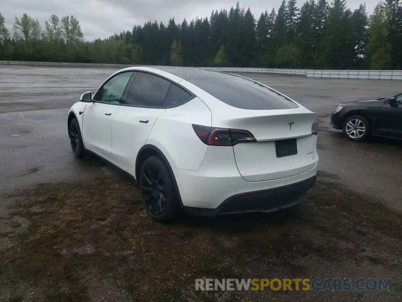 3 Photograph of a damaged car 5YJYGDEE1MF277063 TESLA MODEL Y 2021