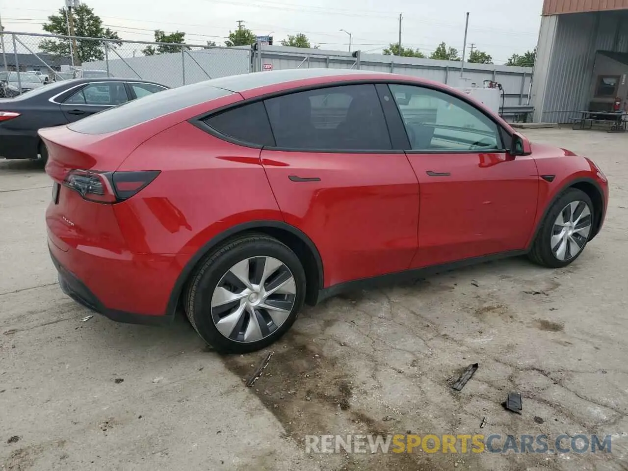 3 Photograph of a damaged car 5YJYGDEE1MF285454 TESLA MODEL Y 2021