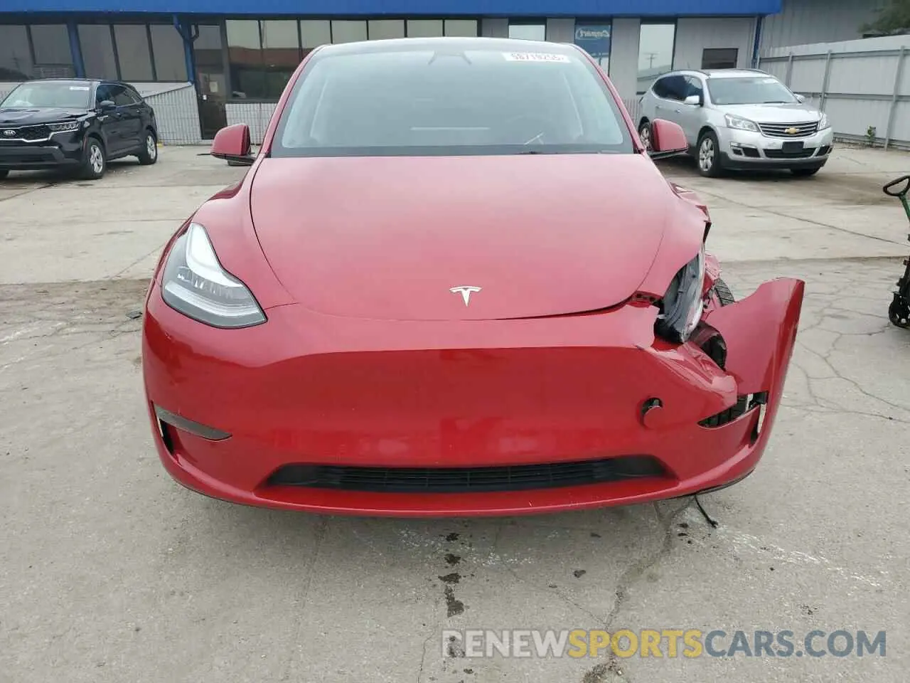 5 Photograph of a damaged car 5YJYGDEE1MF285454 TESLA MODEL Y 2021