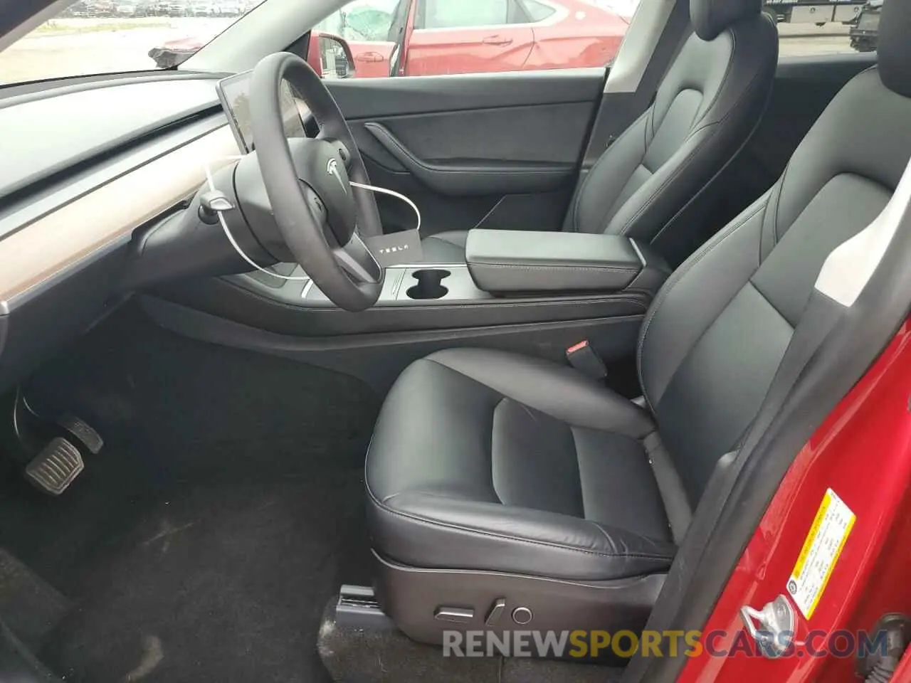 7 Photograph of a damaged car 5YJYGDEE1MF285454 TESLA MODEL Y 2021