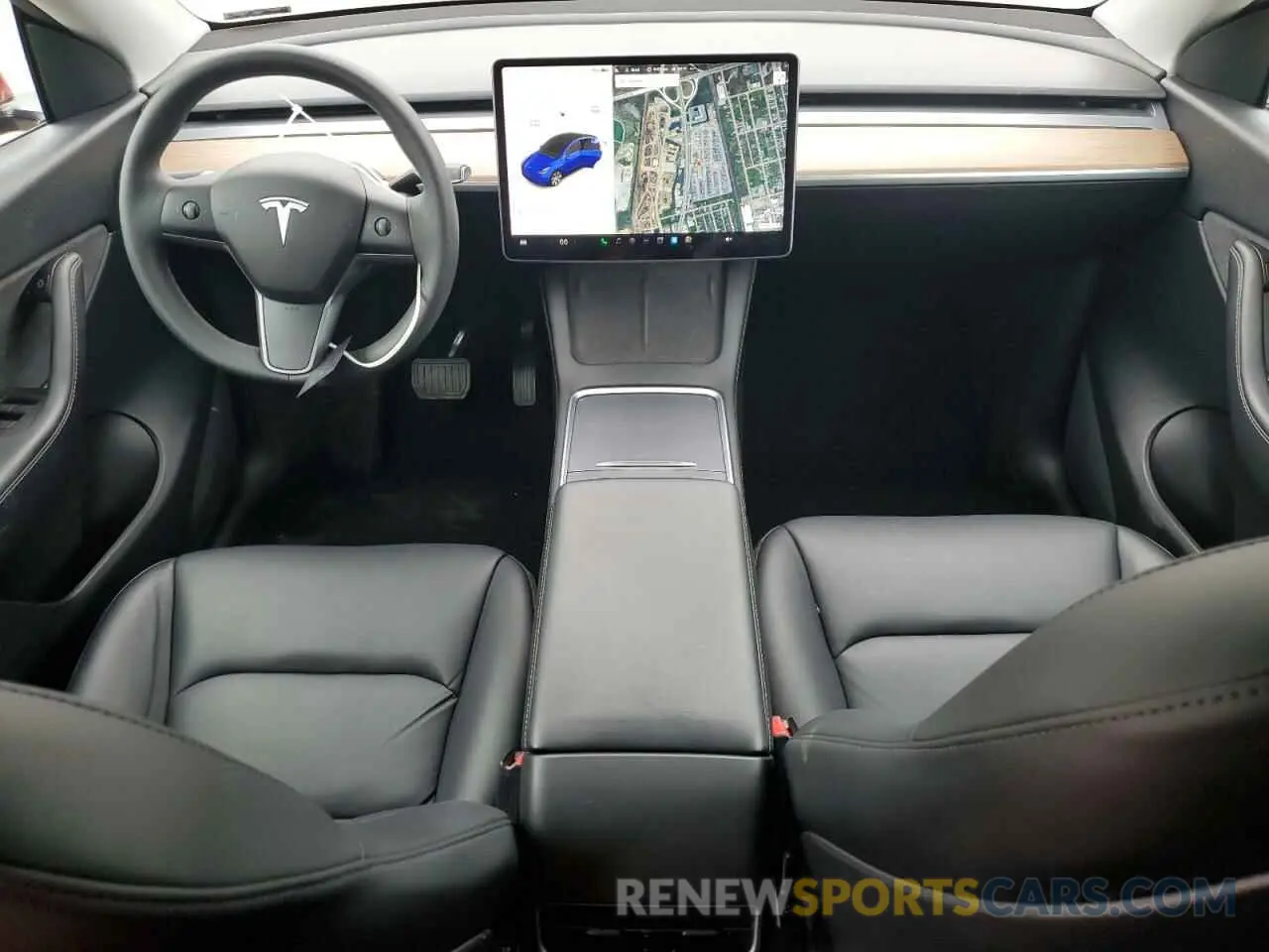 8 Photograph of a damaged car 5YJYGDEE1MF285454 TESLA MODEL Y 2021