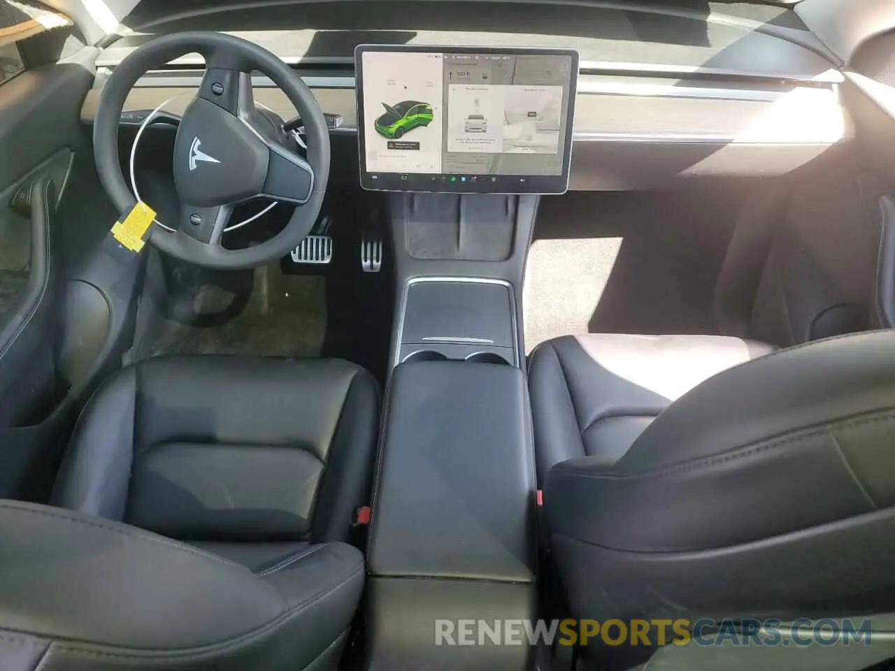 8 Photograph of a damaged car 5YJYGDEE1MF287866 TESLA MODEL Y 2021
