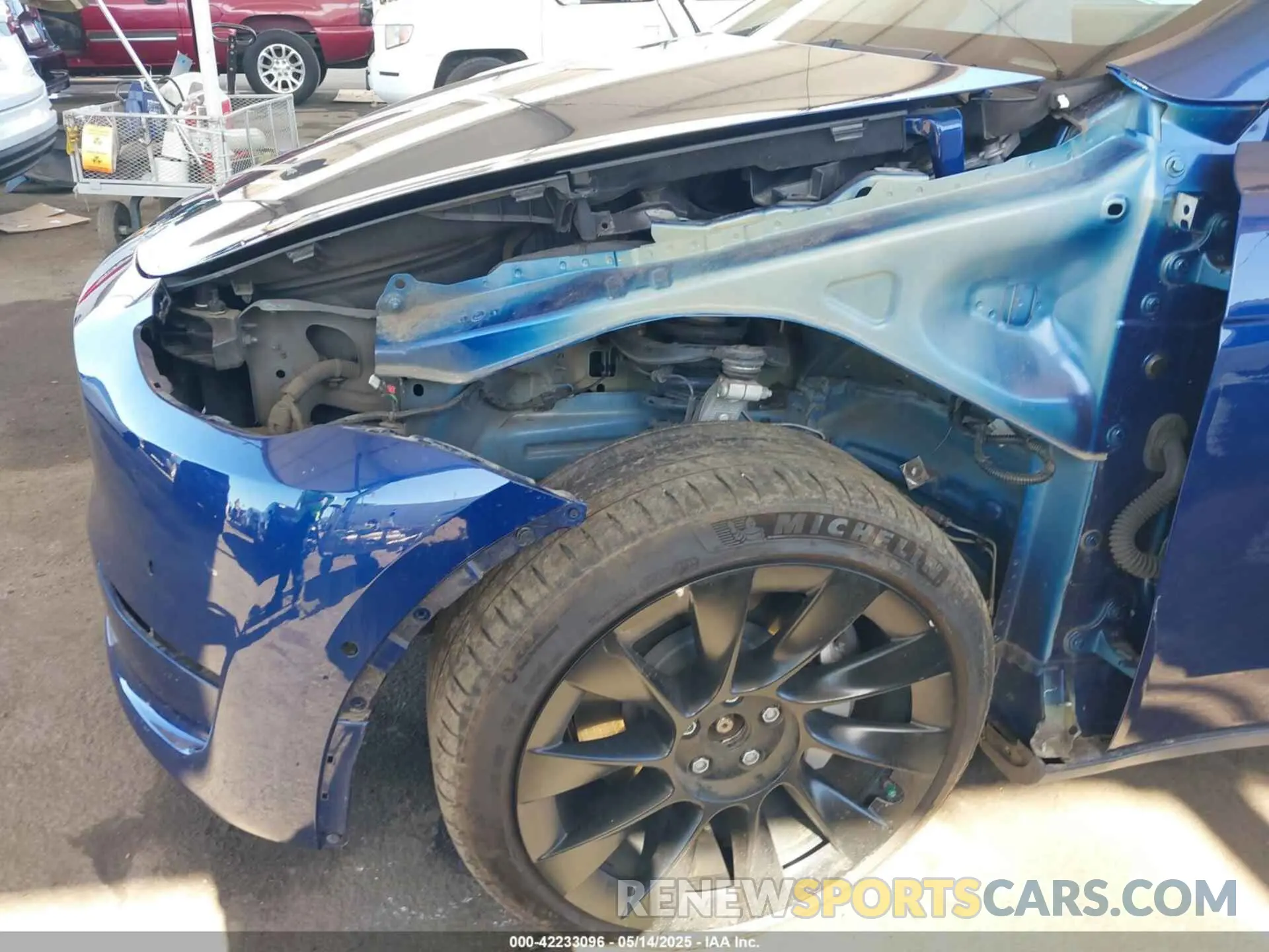 6 Photograph of a damaged car 5YJYGDEE1MF296454 TESLA MODEL Y 2021