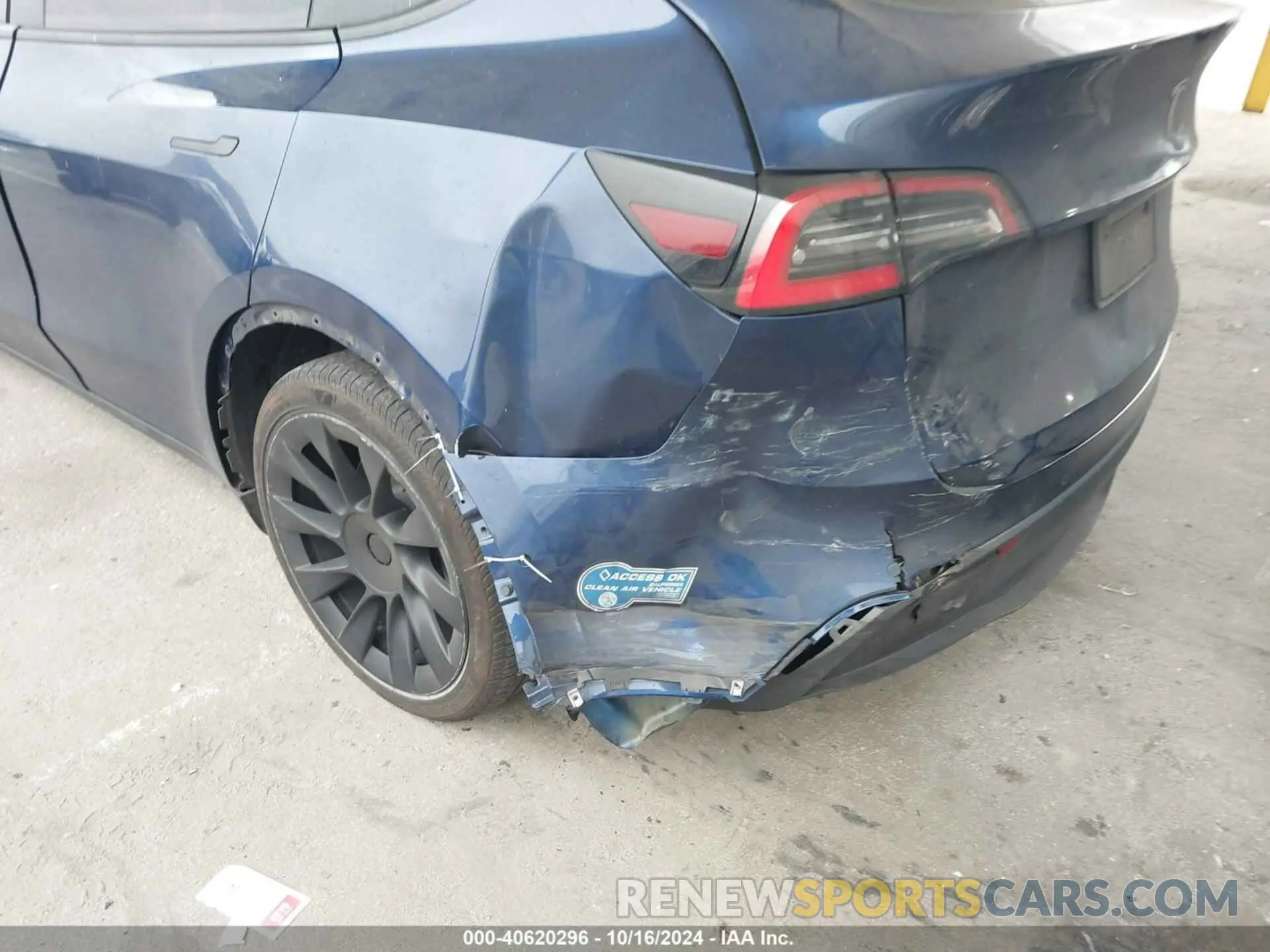 6 Photograph of a damaged car 5YJYGDEE2MF070732 TESLA MODEL Y 2021
