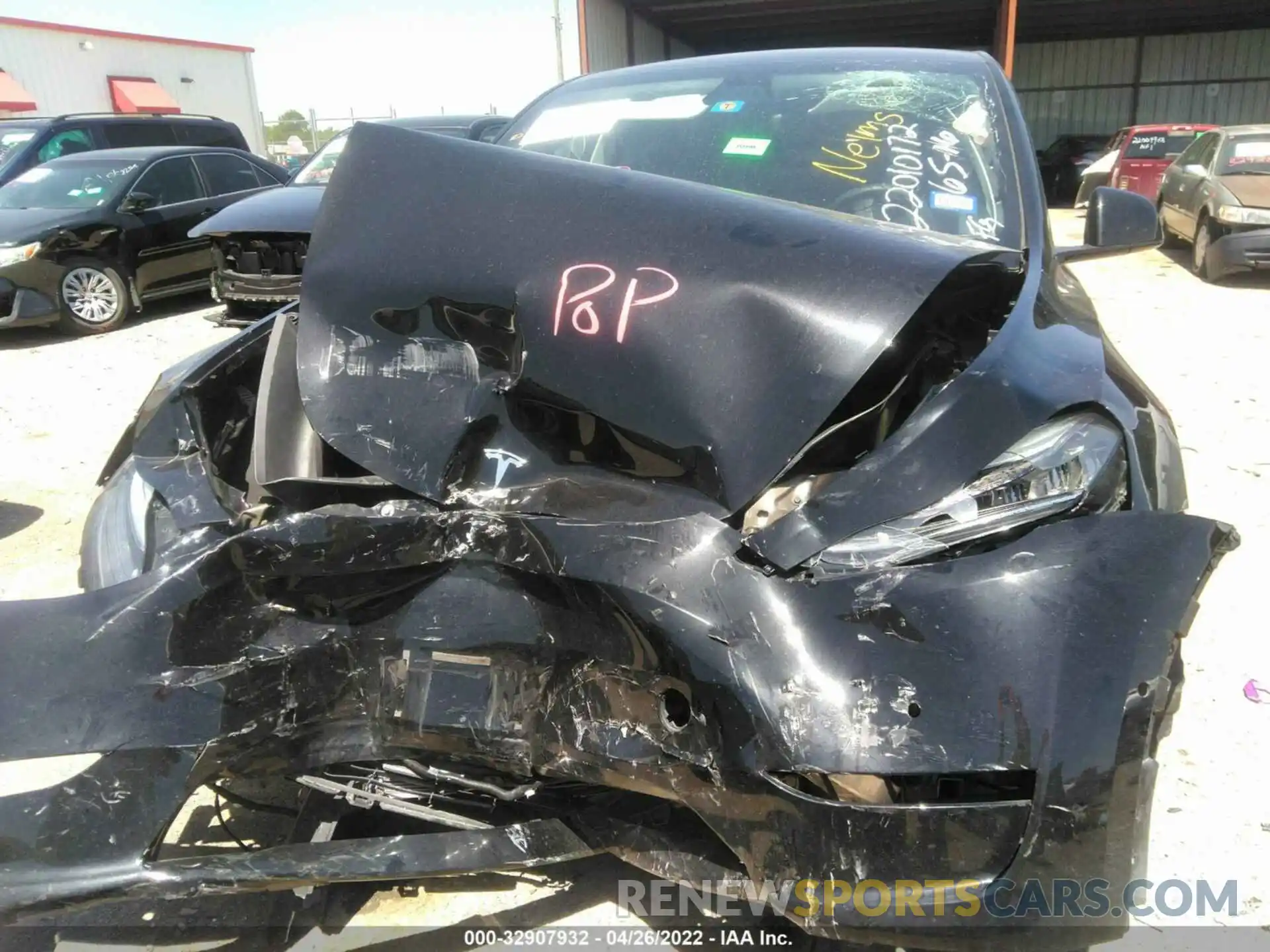 6 Photograph of a damaged car 5YJYGDEE2MF073694 TESLA MODEL Y 2021