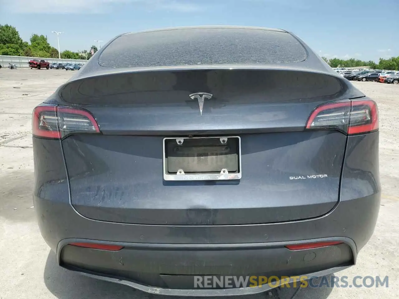 6 Photograph of a damaged car 5YJYGDEE2MF075932 TESLA MODEL Y 2021