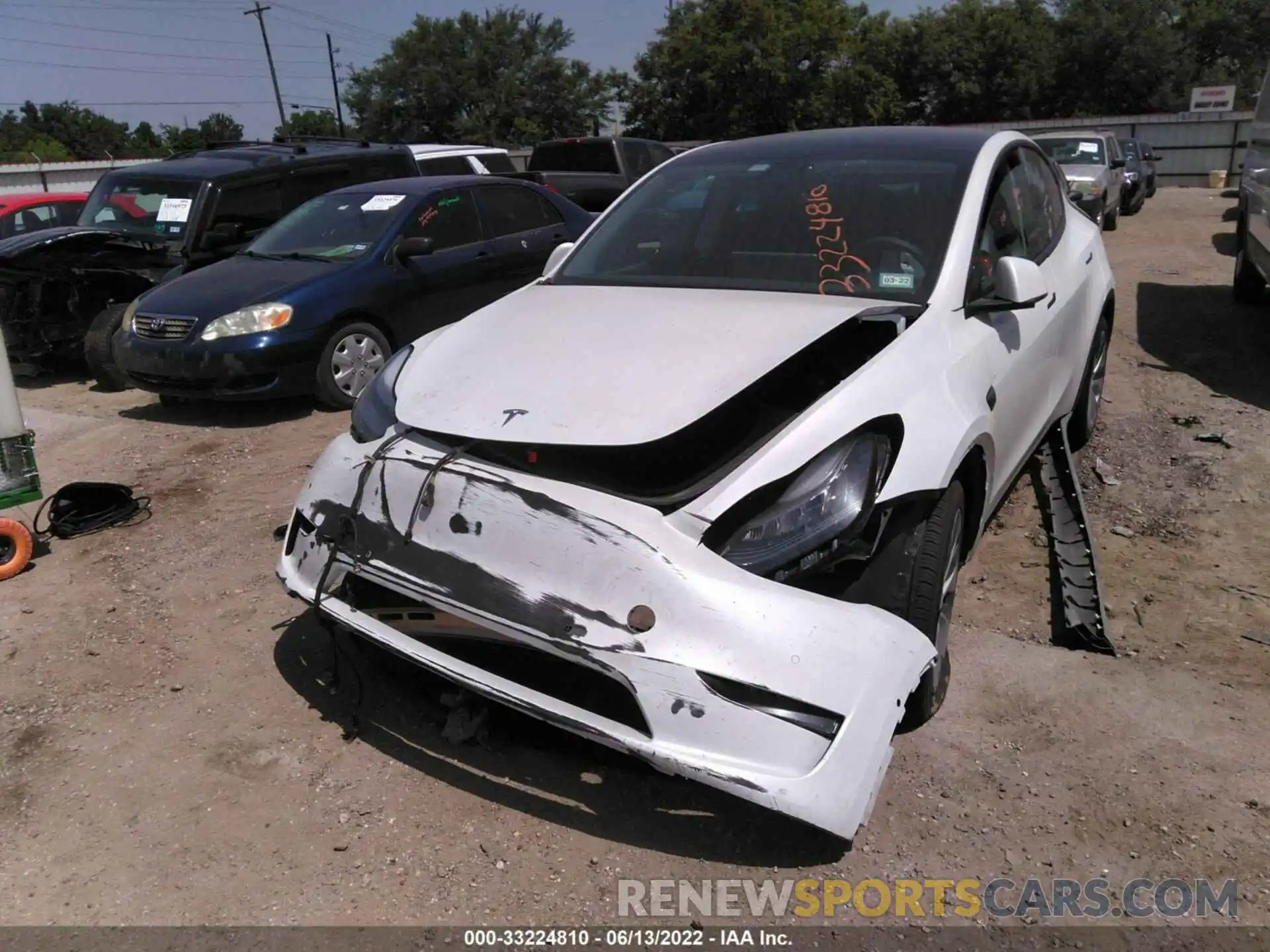 6 Photograph of a damaged car 5YJYGDEE2MF083397 TESLA MODEL Y 2021