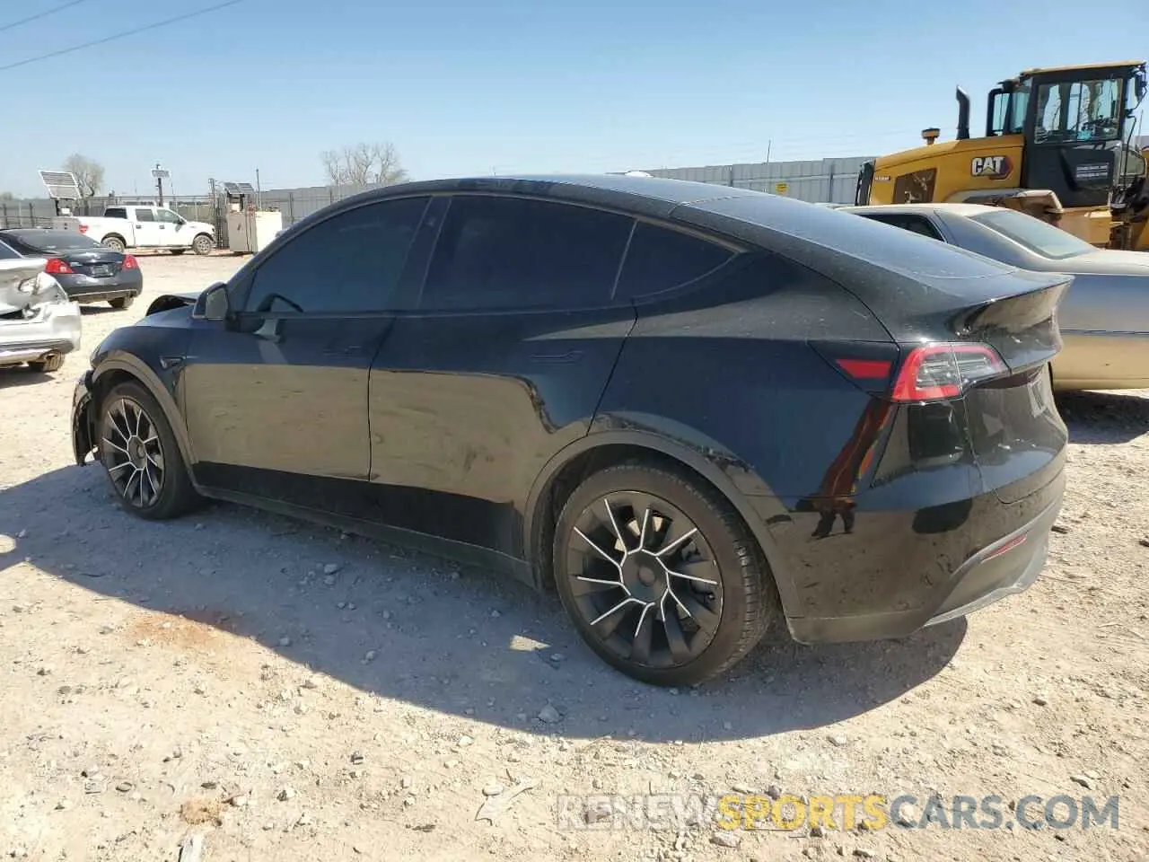 2 Photograph of a damaged car 5YJYGDEE2MF088194 TESLA MODEL Y 2021