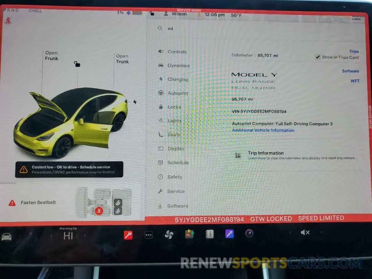 9 Photograph of a damaged car 5YJYGDEE2MF088194 TESLA MODEL Y 2021