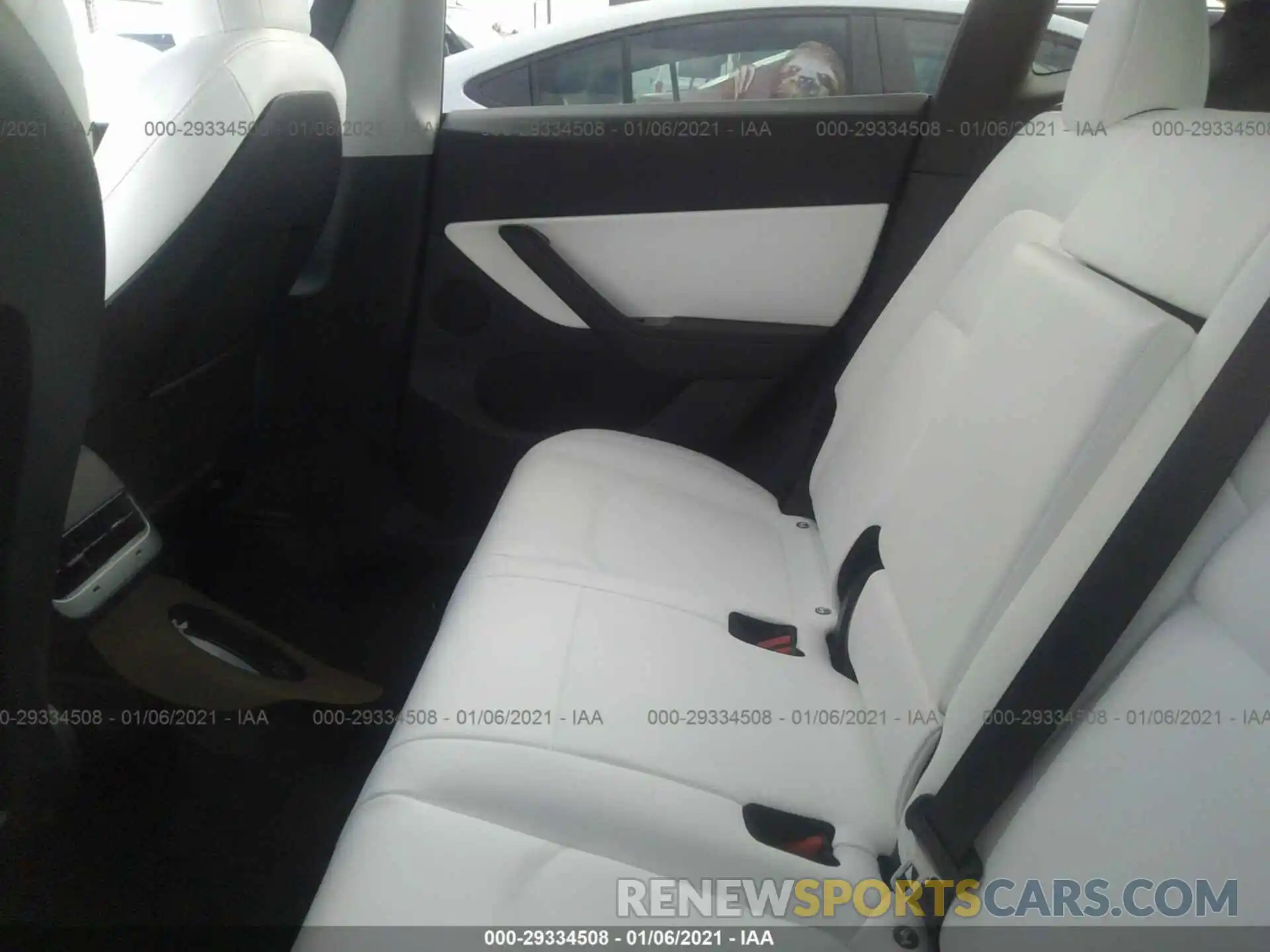 8 Photograph of a damaged car 5YJYGDEE2MF092875 TESLA MODEL Y 2021