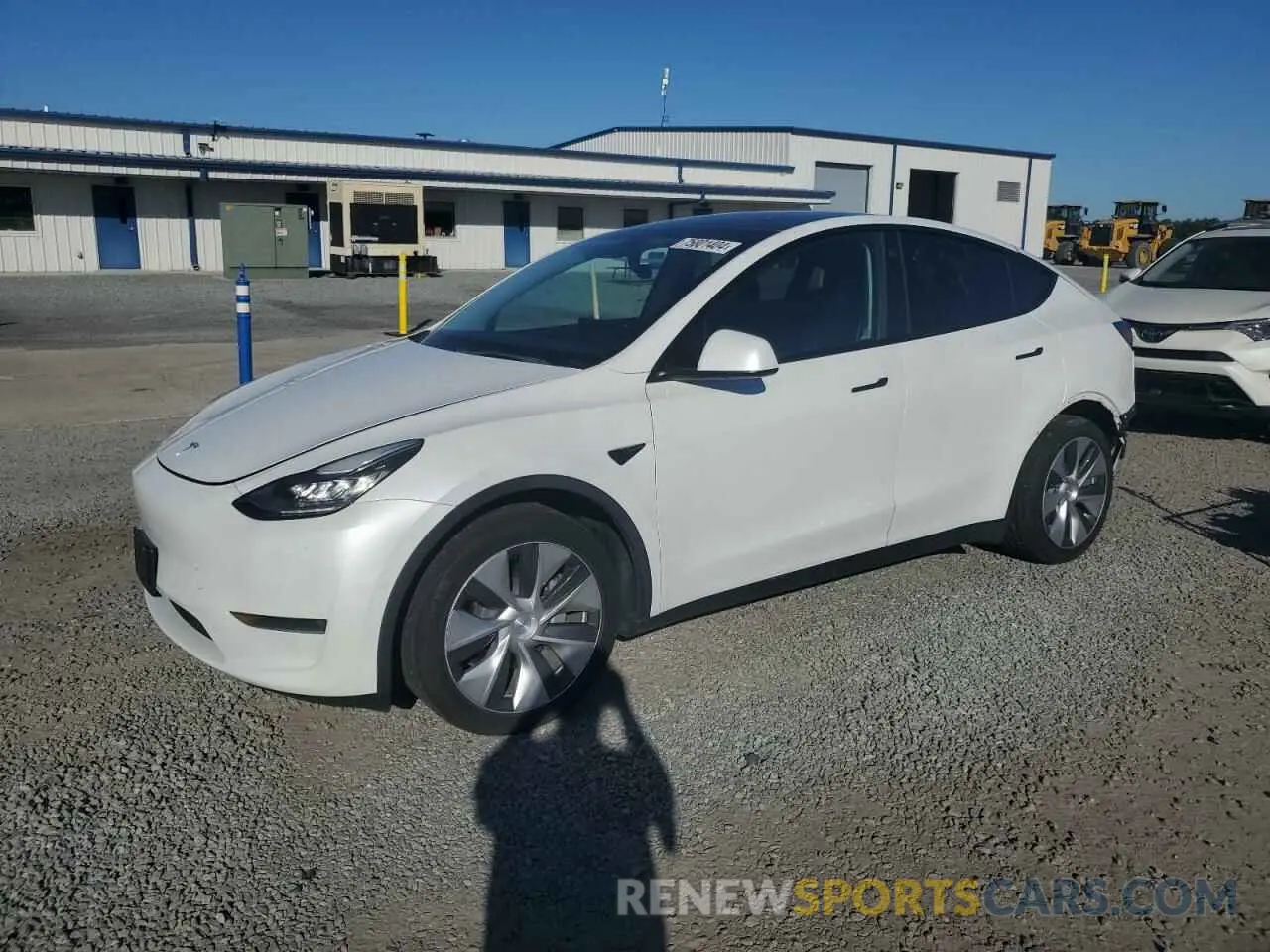 1 Photograph of a damaged car 5YJYGDEE2MF096912 TESLA MODEL Y 2021