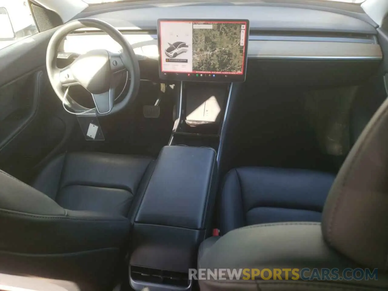 8 Photograph of a damaged car 5YJYGDEE2MF100232 TESLA MODEL Y 2021
