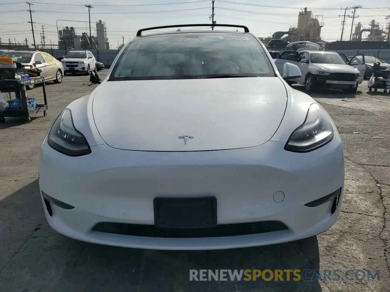 5 Photograph of a damaged car 5YJYGDEE2MF102868 TESLA MODEL Y 2021