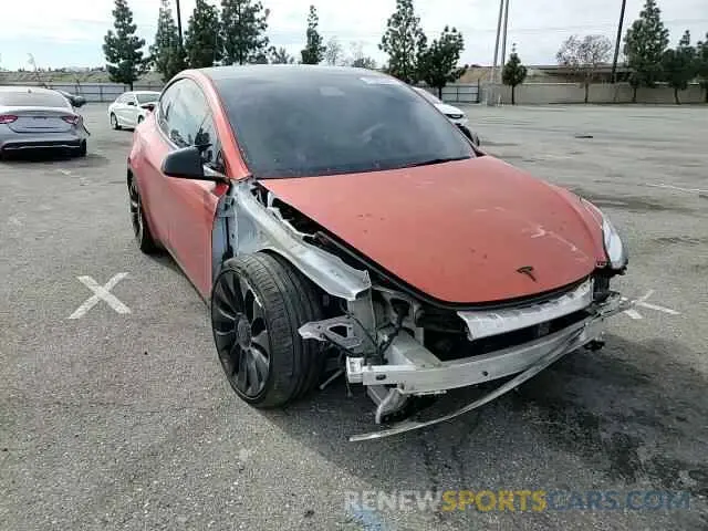 11 Photograph of a damaged car 5YJYGDEE2MF141685 TESLA MODEL Y 2021