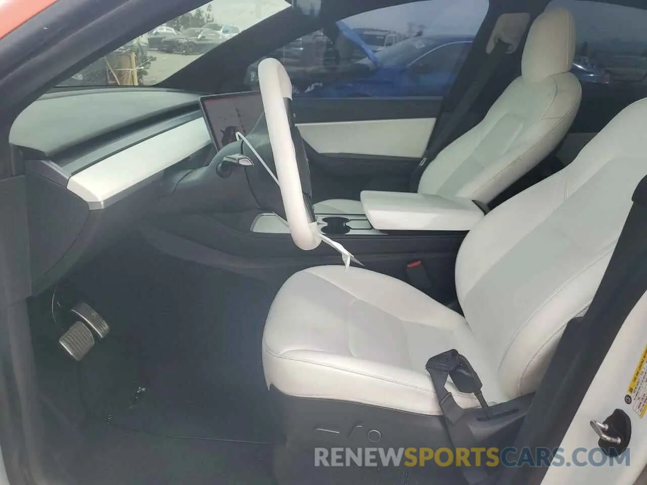 7 Photograph of a damaged car 5YJYGDEE2MF141685 TESLA MODEL Y 2021