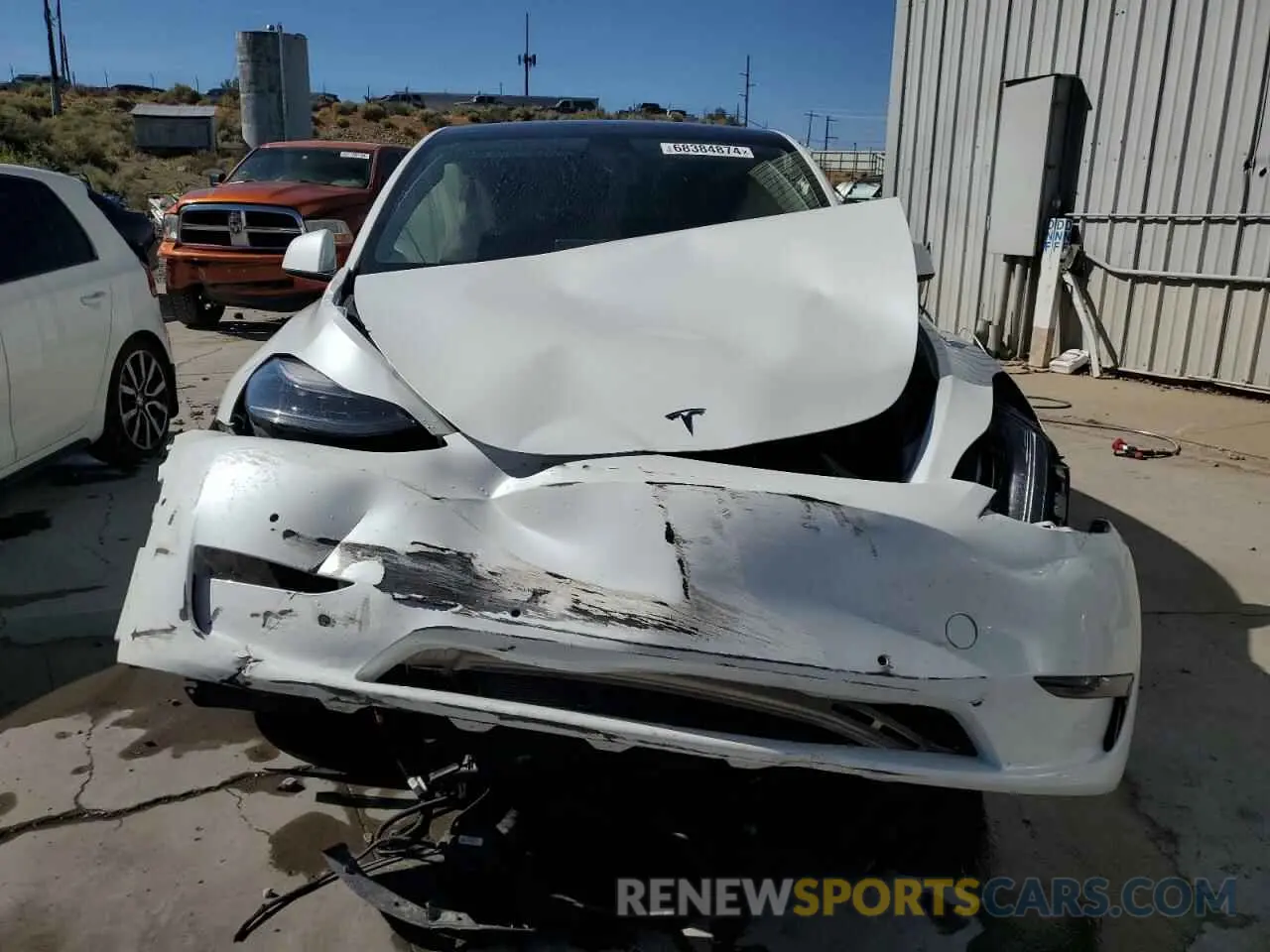 5 Photograph of a damaged car 5YJYGDEE2MF159832 TESLA MODEL Y 2021