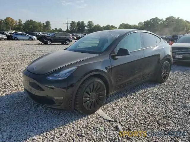 1 Photograph of a damaged car 5YJYGDEE2MF183645 TESLA MODEL Y 2021