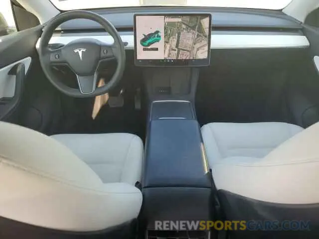8 Photograph of a damaged car 5YJYGDEE2MF183645 TESLA MODEL Y 2021