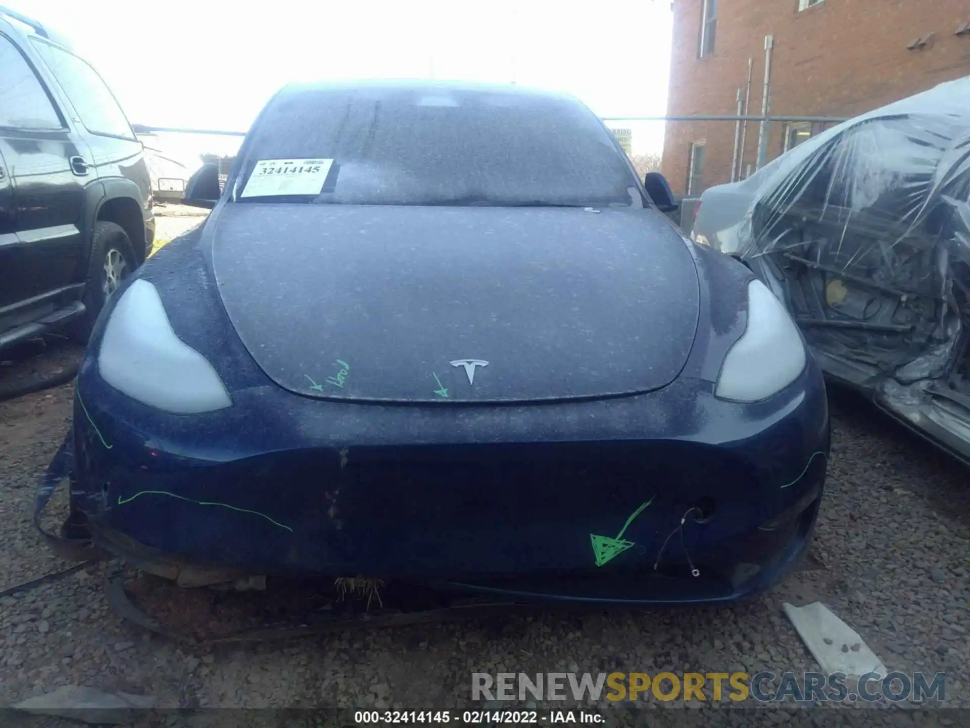 6 Photograph of a damaged car 5YJYGDEE2MF195469 TESLA MODEL Y 2021