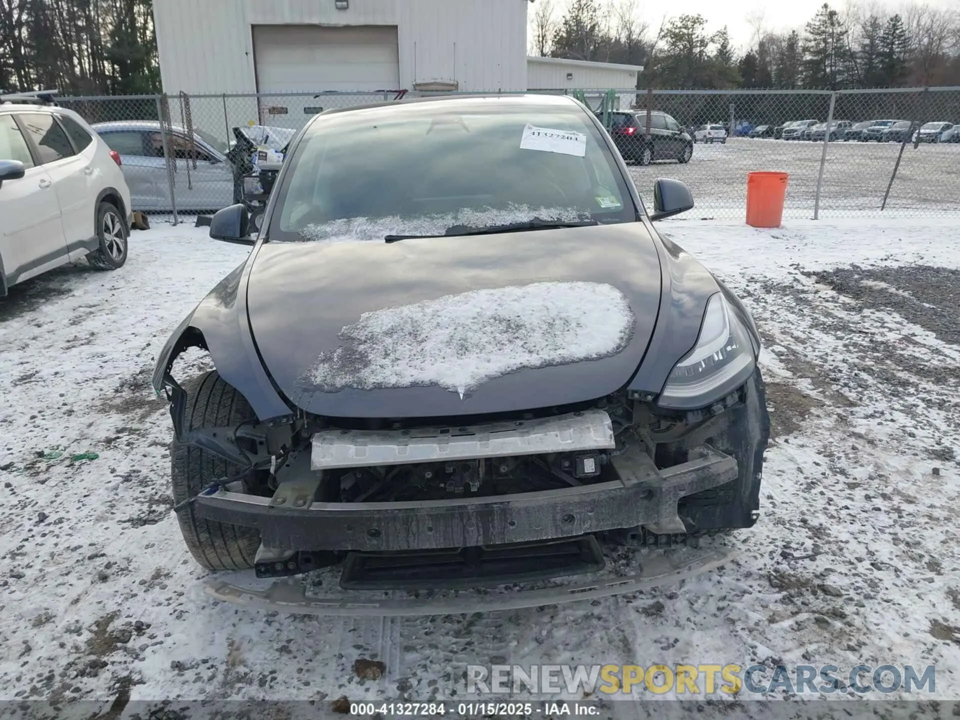12 Photograph of a damaged car 5YJYGDEE2MF196122 TESLA MODEL Y 2021