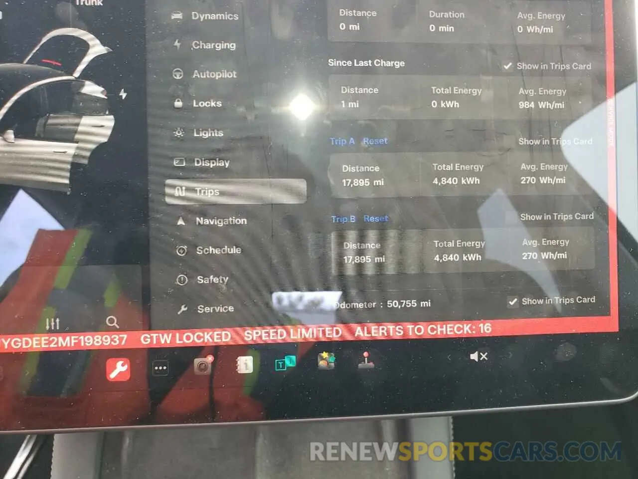 9 Photograph of a damaged car 5YJYGDEE2MF198937 TESLA MODEL Y 2021