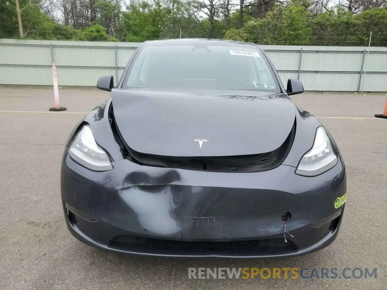 5 Photograph of a damaged car 5YJYGDEE2MF204414 TESLA MODEL Y 2021