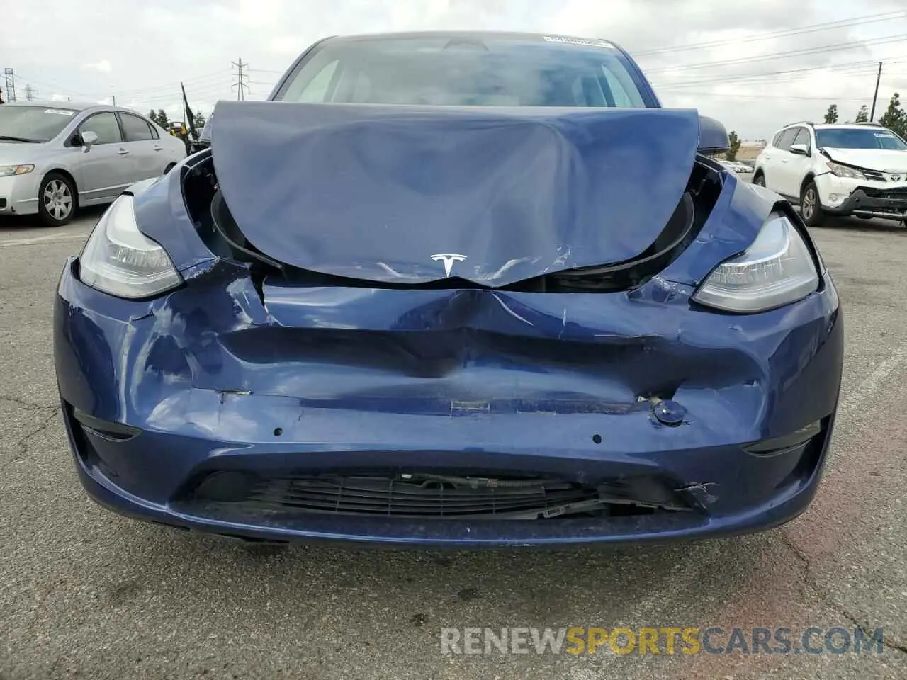 5 Photograph of a damaged car 5YJYGDEE2MF207913 TESLA MODEL Y 2021