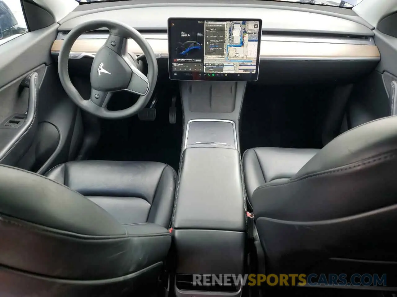 8 Photograph of a damaged car 5YJYGDEE2MF207913 TESLA MODEL Y 2021