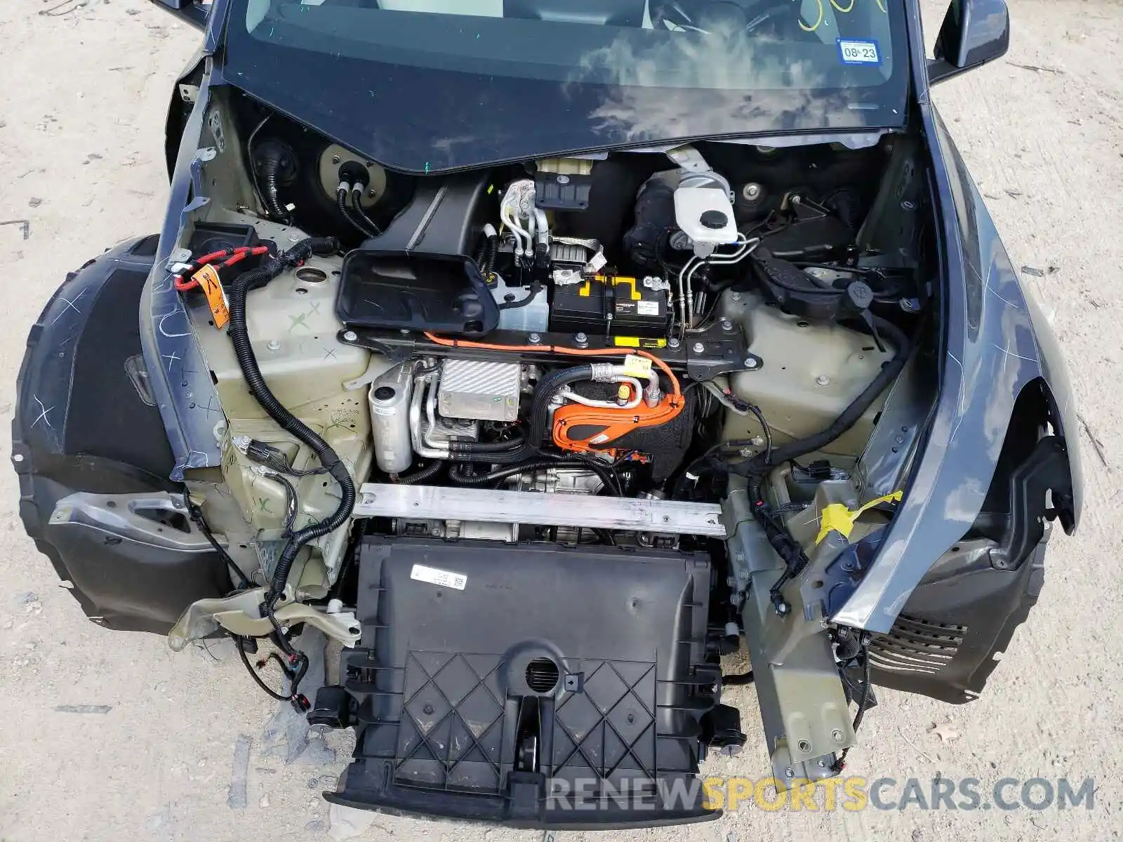 7 Photograph of a damaged car 5YJYGDEE2MF228504 TESLA MODEL Y 2021