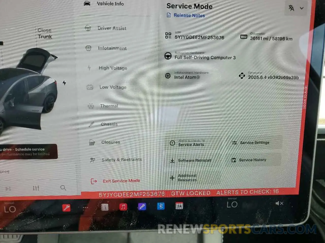 9 Photograph of a damaged car 5YJYGDEE2MF253676 TESLA MODEL Y 2021