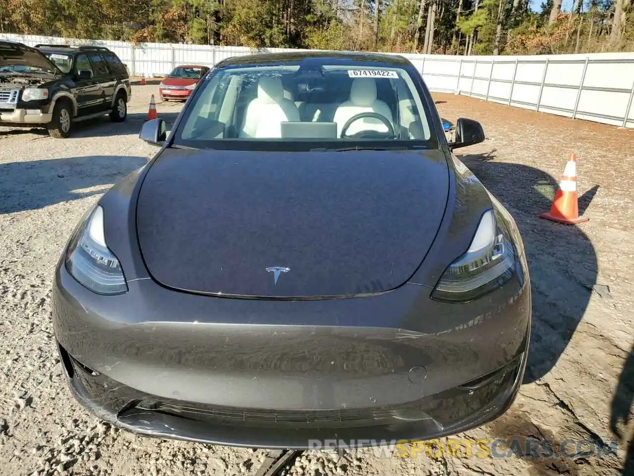 5 Photograph of a damaged car 5YJYGDEE2MF267805 TESLA MODEL Y 2021