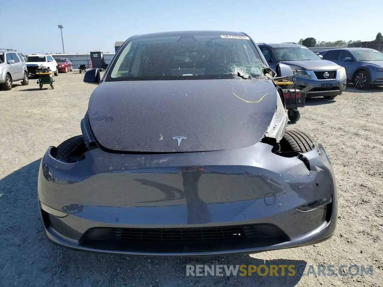 5 Photograph of a damaged car 5YJYGDEE2MF296446 TESLA MODEL Y 2021