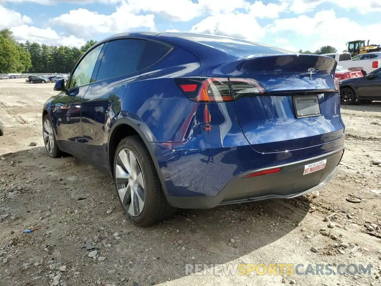 3 Photograph of a damaged car 5YJYGDEE2MF296804 TESLA MODEL Y 2021