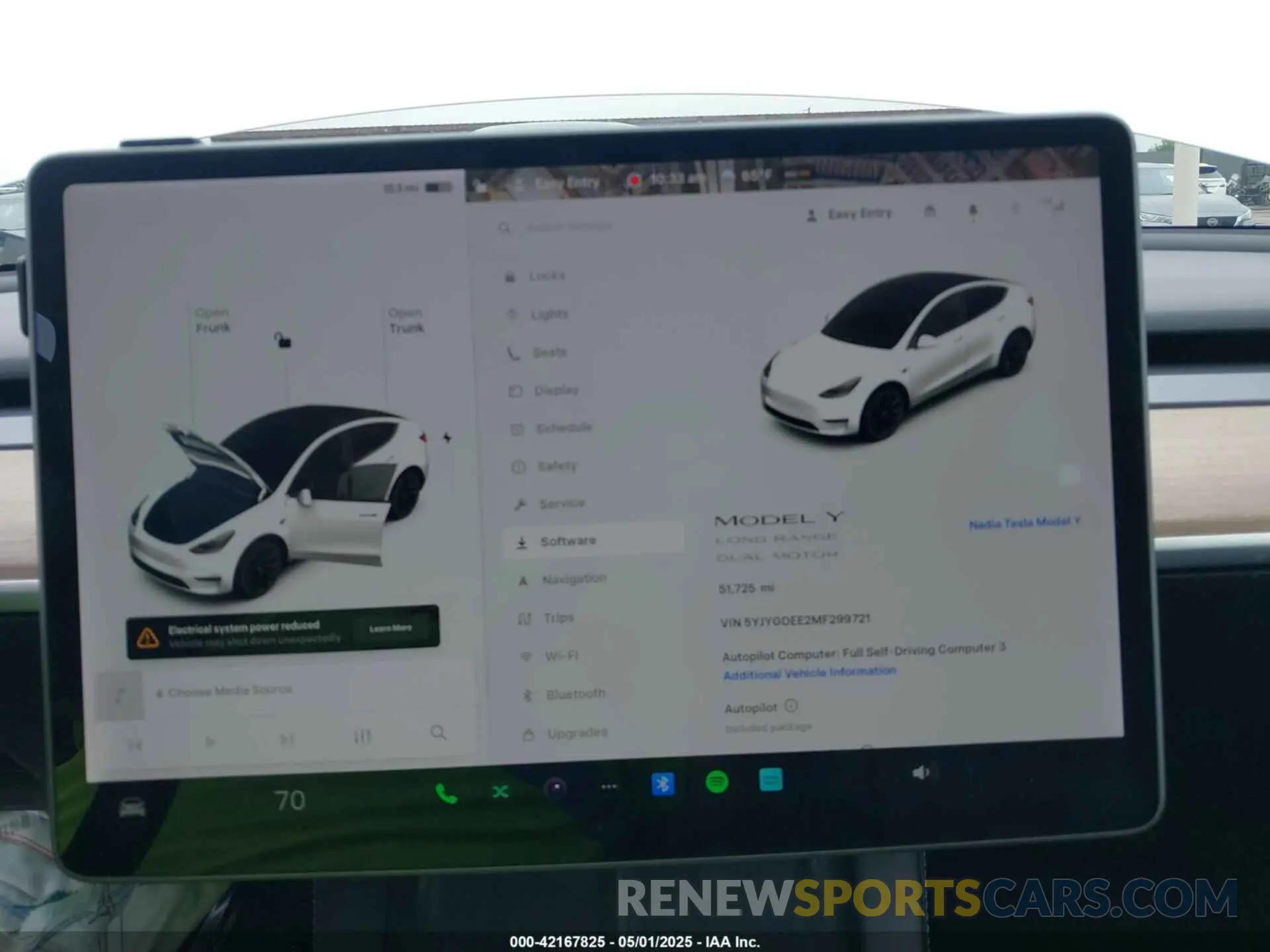7 Photograph of a damaged car 5YJYGDEE2MF299721 TESLA MODEL Y 2021
