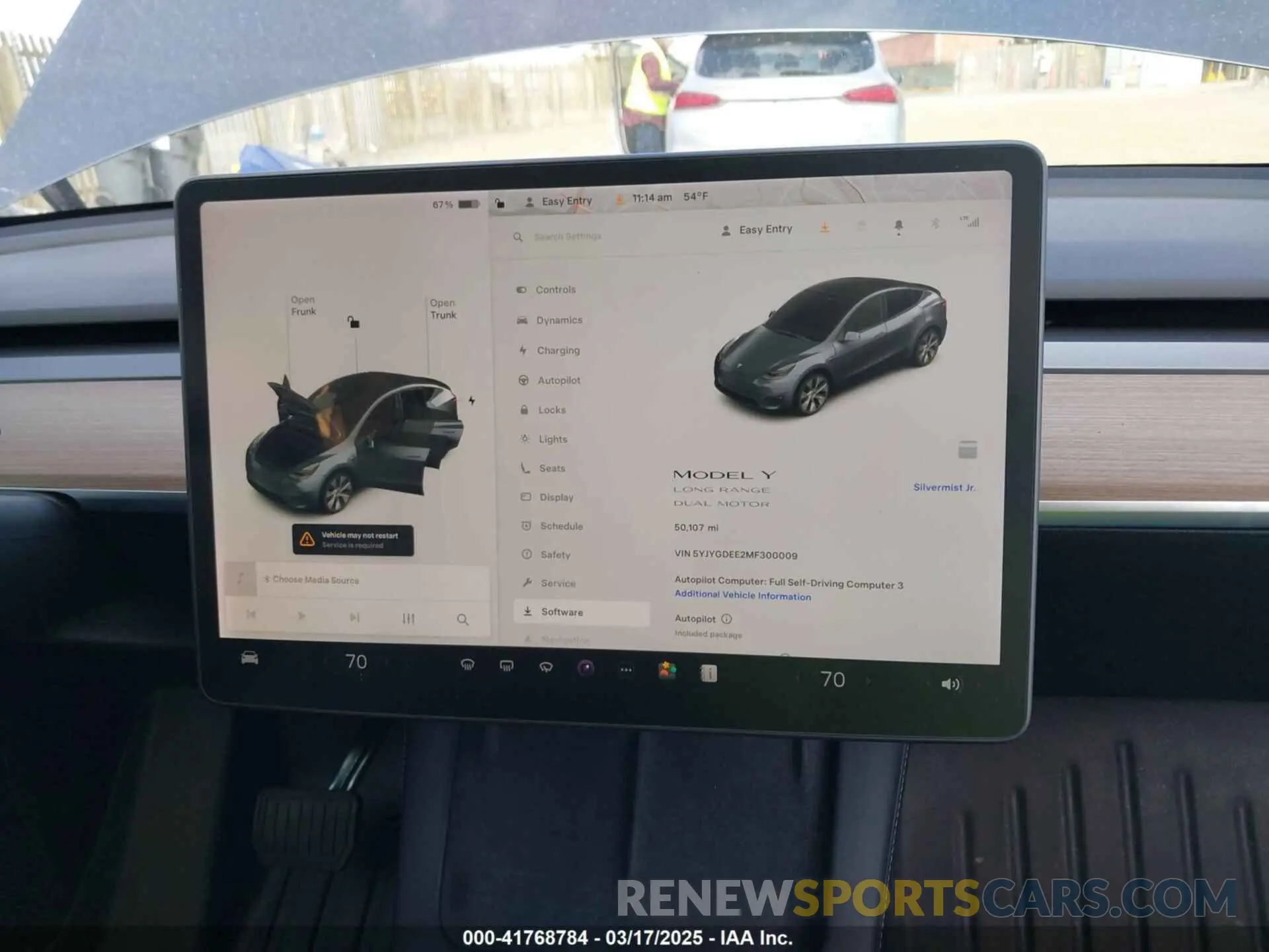 7 Photograph of a damaged car 5YJYGDEE2MF300009 TESLA MODEL Y 2021