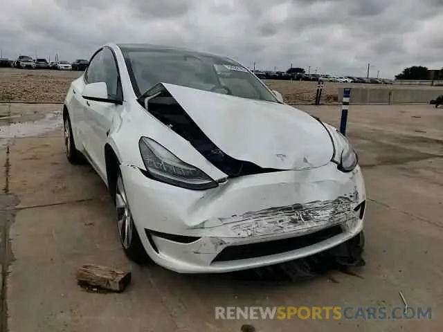13 Photograph of a damaged car 5YJYGDEE3MF071601 TESLA MODEL Y 2021