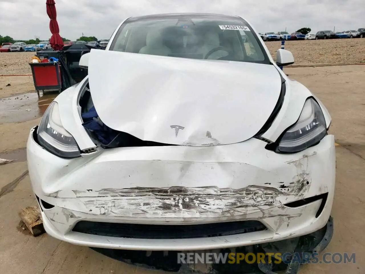 5 Photograph of a damaged car 5YJYGDEE3MF071601 TESLA MODEL Y 2021