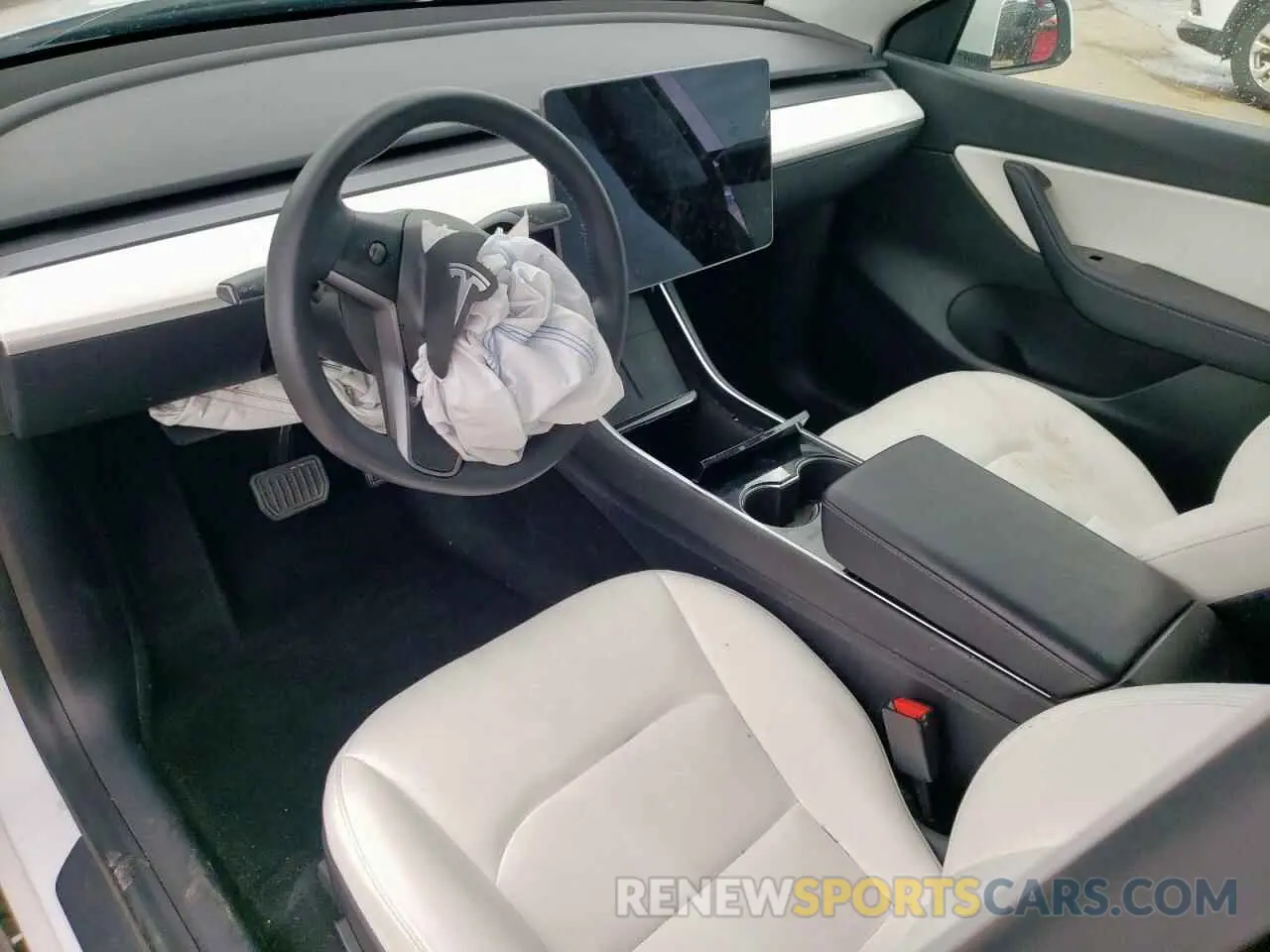 8 Photograph of a damaged car 5YJYGDEE3MF071601 TESLA MODEL Y 2021