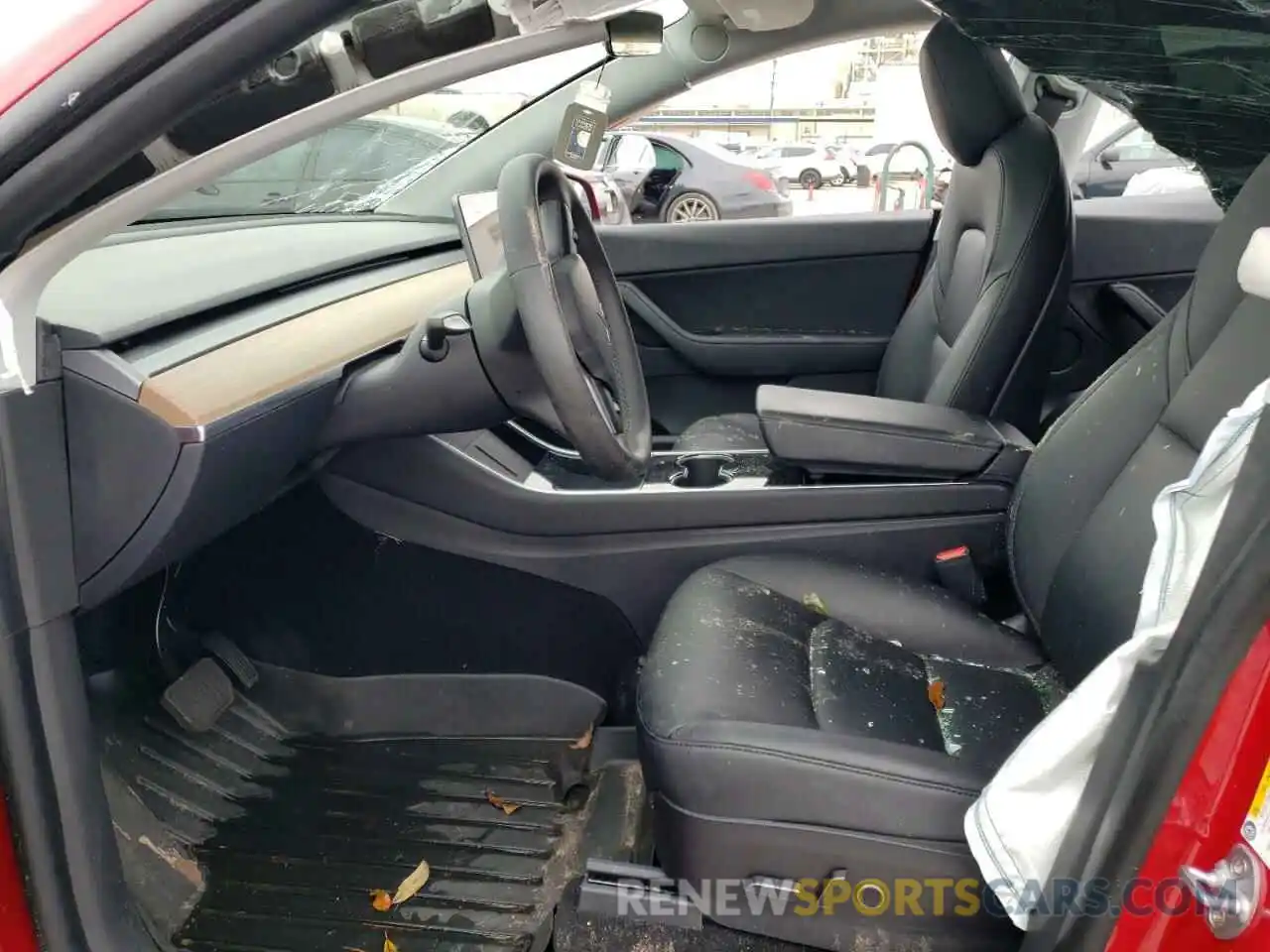 7 Photograph of a damaged car 5YJYGDEE3MF072618 TESLA MODEL Y 2021