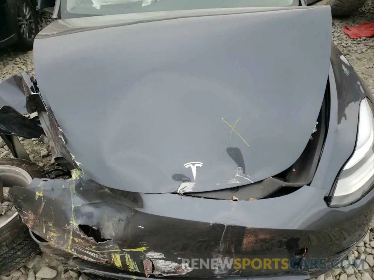 7 Photograph of a damaged car 5YJYGDEE3MF074756 TESLA MODEL Y 2021