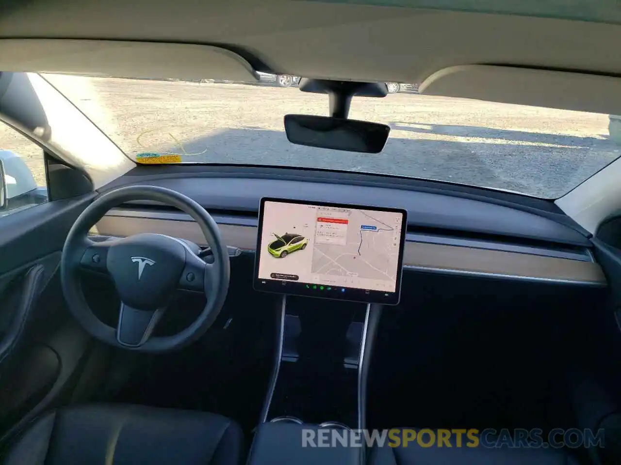 9 Photograph of a damaged car 5YJYGDEE3MF082291 TESLA MODEL Y 2021