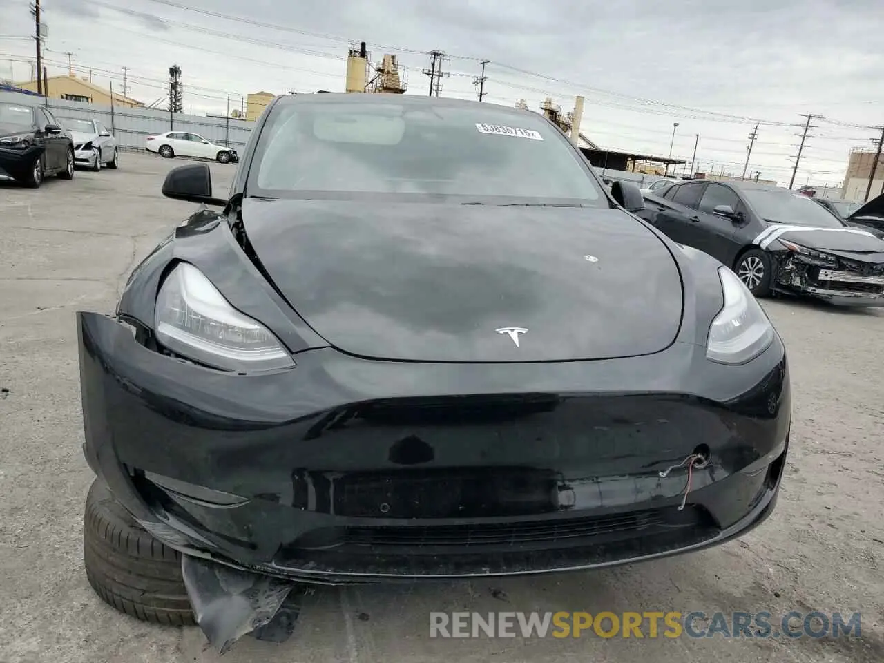 5 Photograph of a damaged car 5YJYGDEE3MF084655 TESLA MODEL Y 2021