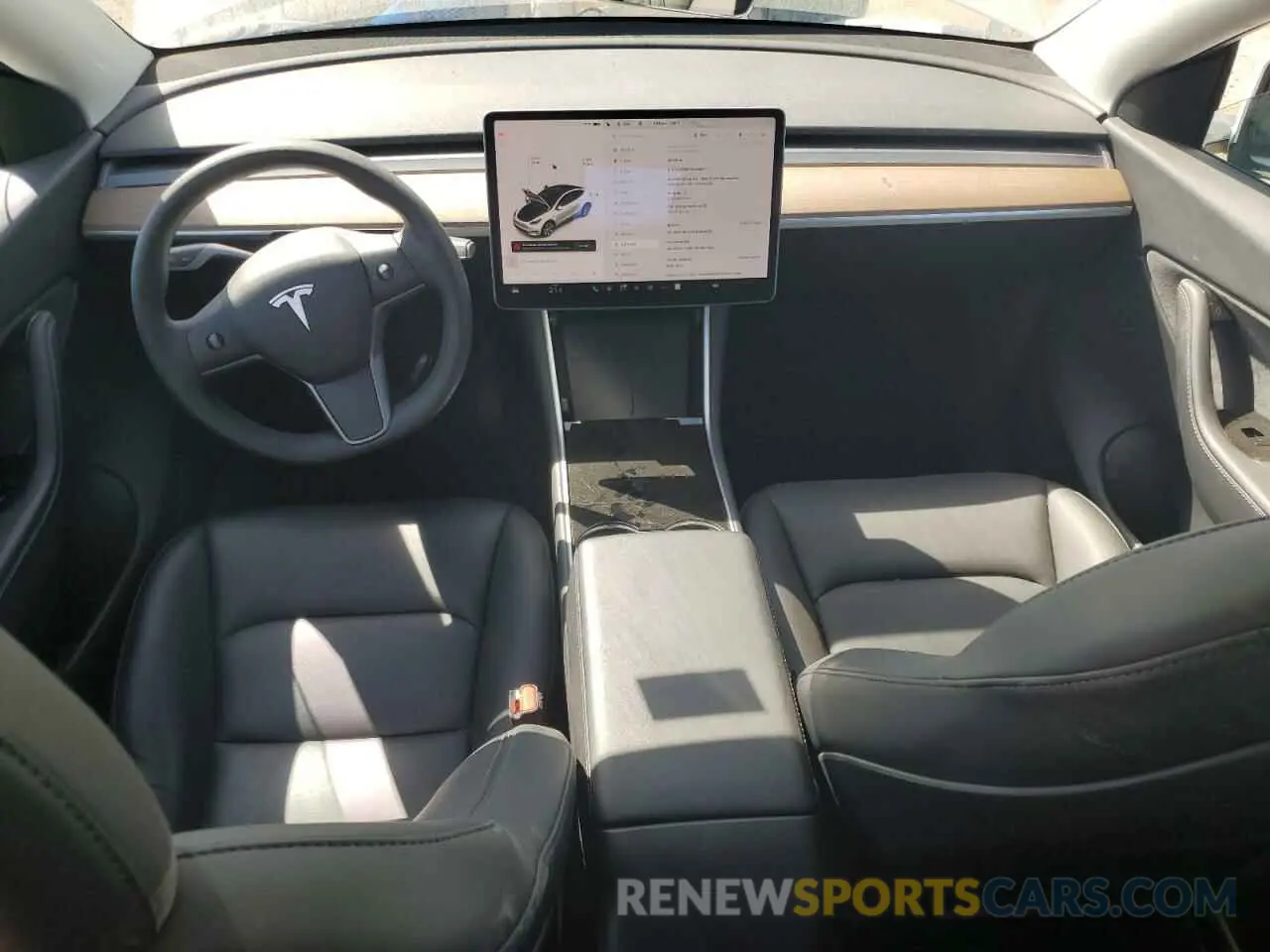 8 Photograph of a damaged car 5YJYGDEE3MF086177 TESLA MODEL Y 2021