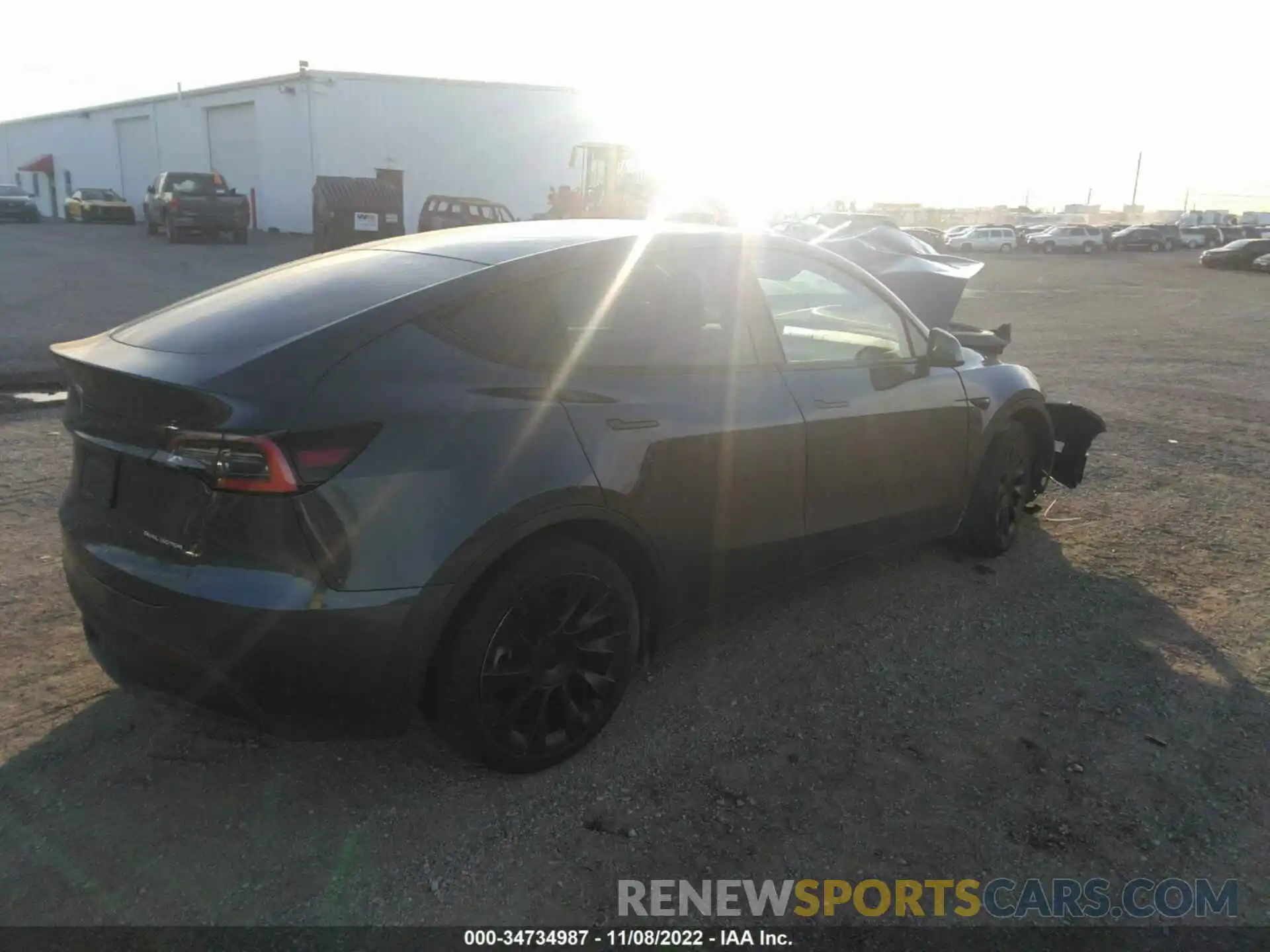 4 Photograph of a damaged car 5YJYGDEE3MF088169 TESLA MODEL Y 2021