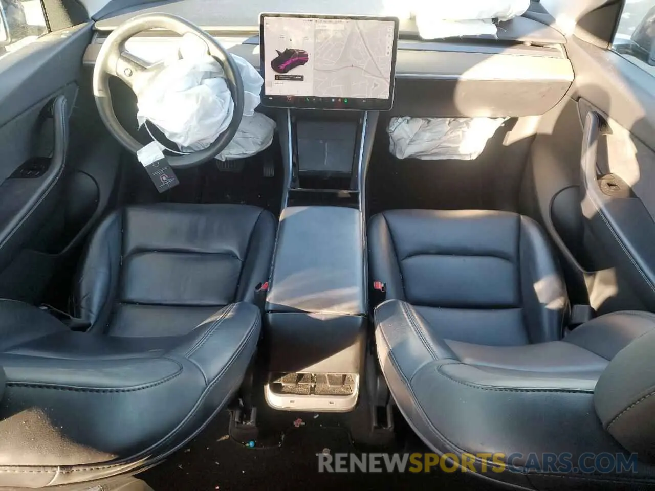 8 Photograph of a damaged car 5YJYGDEE3MF089578 TESLA MODEL Y 2021